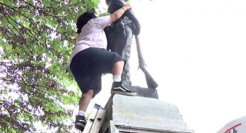 Freedom fighter Takiyah Thompson in NYC Oct. 14