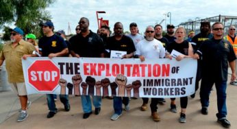 Teamsters say: ‘Immigrant rights, workers rights!’