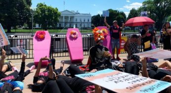 DC action demands: ‘End Trans ICE Detention!’