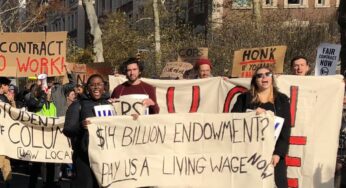 Student workers strike at Columbia University