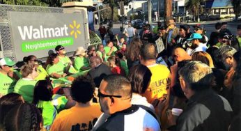 Walmart workers hold hunger strike to press demands