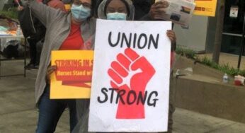 Sympathy strikes at Kaiser Hospital