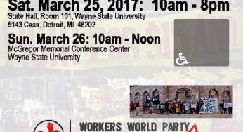 Midwest Conference builds socialism: Power to the people!